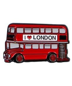 Double Decker 'London Bus' Enamel Pin