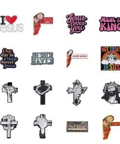 Alternative view of Christianity 'Crown of Thorns' Enamel Pin