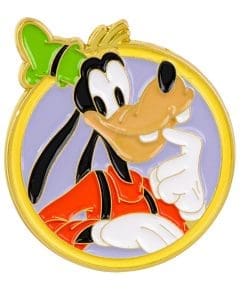 Mickey Mouse and Friends ‘Goofy Round Portriat’ Enamel Pin