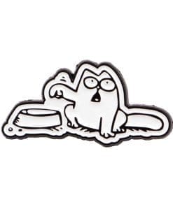 Funny Lazy Cat Enamel Pin
