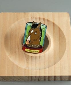Alternative view of BoJack Horseman Enamel Pin