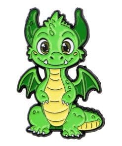 Little Green Dragon Enamel Pin