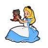 Alice in Wonderland ‘Alice and Dinah’ Enamel Pin