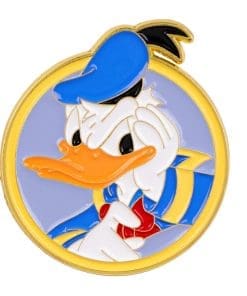 Mickey Mouse and Friends ‘Donald Duck Round Portrait’ Enamel Pin
