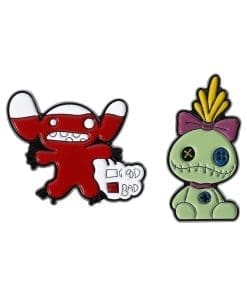 Lilo & Stitch ‘Set of 2 Ragdoll’ Enamel Pin