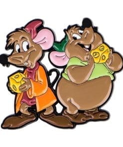 Cinderella ‘Jaq and Gus | Eating Cheese’ Enamel Pin