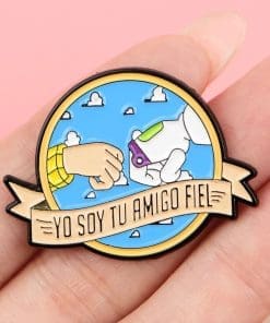 Alternative view of Toy Story 'I Am Your Faithful Friend' Enamel Pin