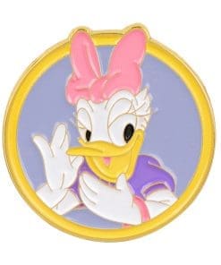 Mickey Mouse and Friends ‘Daisy Duck Round Portrait’ Enamel Pin