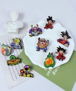 Alternative view of Dragon Ball Z ‘Set of 6 Goku Pals’ Enamel Pin