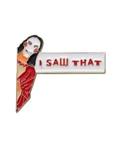 Billy the Puppet 'I Saw That' Enamel Pin