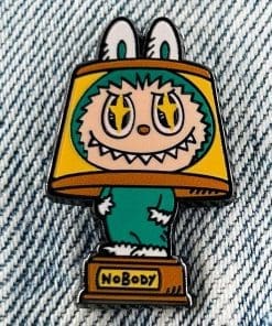 The Monsters ‘Labubu | Lampshade Chestnut Cocoa’ Enamel Pin