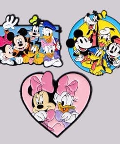Alternative view of Mickey Mouse and Friends 'Set of 3 Friendship Pals' Enamel Pin