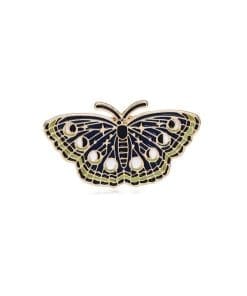 Moon Phases Butterfly Enamel Pin