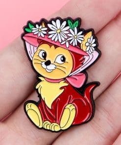 Alice in Wonderland ‘Charming Dinah’ Enamel Pin - Image 3