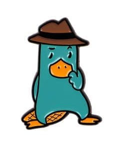 Phineas and Ferb ‘Perry the Platypus | Wonder’ Enamel Pin