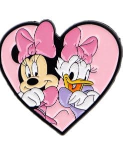 Mickey Mouse and Friends 'Minnie and Daisy | BFF Heart' Enamel Pin