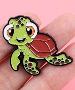 Alternative view of Finding Nemo 'Squirt' Enamel Pin