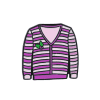 Alice in Wonderland ‘Cheshire Jacket’ Enamel Pin
