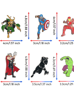 Alternative view of Avengers 'Loki' Enamel Pin