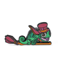 Tangled ‘Pascal | Broomstick Ride’ Enamel Pin