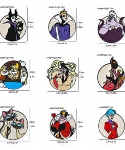 Alternative view of Maleficent ‘Black God Mother’ Enamel Pin