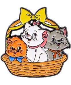 The Aristocats ‘Marie and Pals | Yellow Bow Basket’ Enamel Pin
