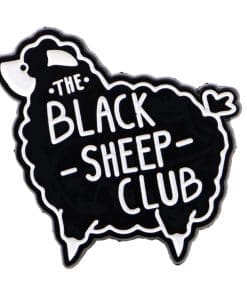 The Black Sheep Club 'Chubby Sheep' Enamel Pin