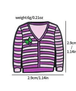Alice in Wonderland ‘Set of 5 Cheshire Inspired’ Enamel Pin - Image 5
