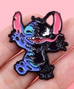 Alternative view of Lilo & Stitch ‘Monster | Stitch x Venom’ Enamel Pin