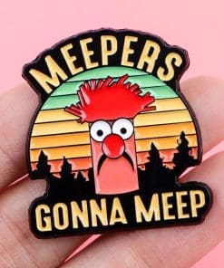 Alternative view of The Muppets | Beaker 'Meepers Gonna Meep' Enamel Pin