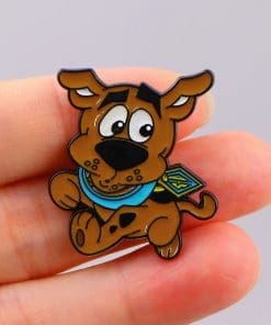 Alternative view of Scooby Doo ‘Running Scrappy-Doo’ Enamel Pin