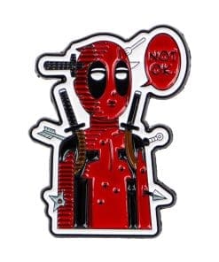 Deadpool 'Not Ok' Enamel Pin