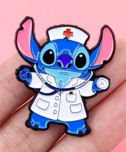 Alternative view of Lilo and Stitch 'Stitch | Medical Monster' Enamel Pin