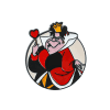 Alice in Wonderland ‘Queen of Hearts’ Enamel Pin