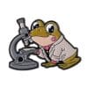 Froggy Scientist 'Microscopic Experiment' Enamel Pin