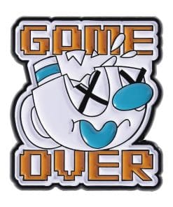 The Cuphead Show! 'Game Over Mugman' Enamel Pin