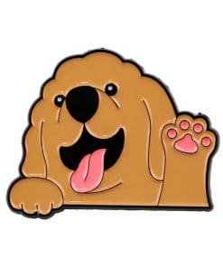 Lovely Pet 'Peeking Spinone Italiano' Enamel Pin