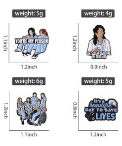 Grey’s Anatomy ‘It's a Beautiful Day to Save Lives’ Enamel Pin - Image 4