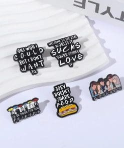Friends Meme 'Welcome To the Real World' Enamel Pin - Image 3