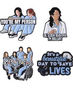 Grey’s Anatomy ‘Set of 4 Duty Doctors’ Enamel Pin