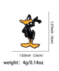 Daffy Duck 'IDC’ Enamel Pin - Image 4