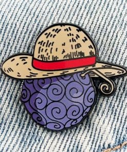 One Piece ‘Straw Hat | Yami Yami no Mi’ Enamel Pin