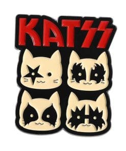Cat Rock Band 'Katss aka Kiss' Enamel Pin