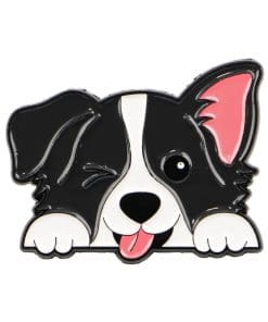 Lovely Pet 'Peeking Shepherd' Enamel Pin