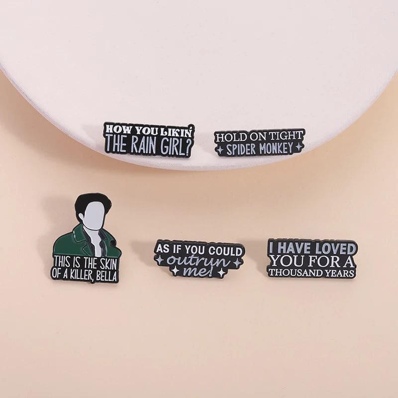 Twilight 'I Have Loved You For a Thousand Years' Enamel Pin - Image 5