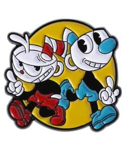 The Cuphead Show! 'Adventure of Cuphead and Mugman' Enamel Pin