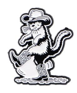 Cute Cat in Boots Enamel Pin