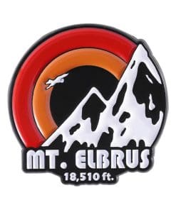 Russia 'Mt. Elbrus 18,510 ft' Enamel Pin