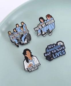 Grey’s Anatomy ‘It's a Beautiful Day to Save Lives’ Enamel Pin - Image 3