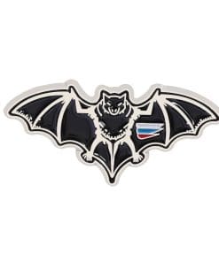 Russian 'Black Bat' Enamel Pin